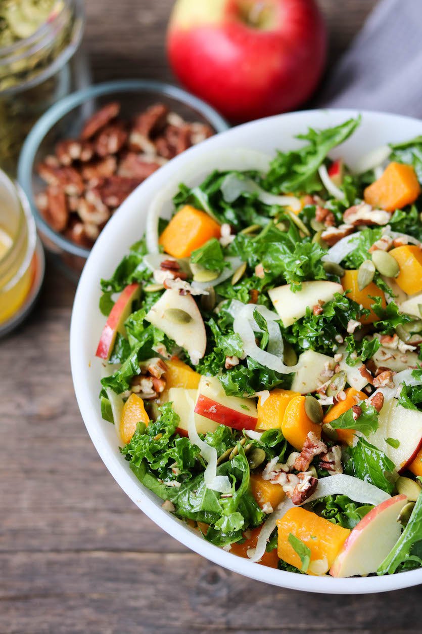 Harvest Salad with Maple Dressing