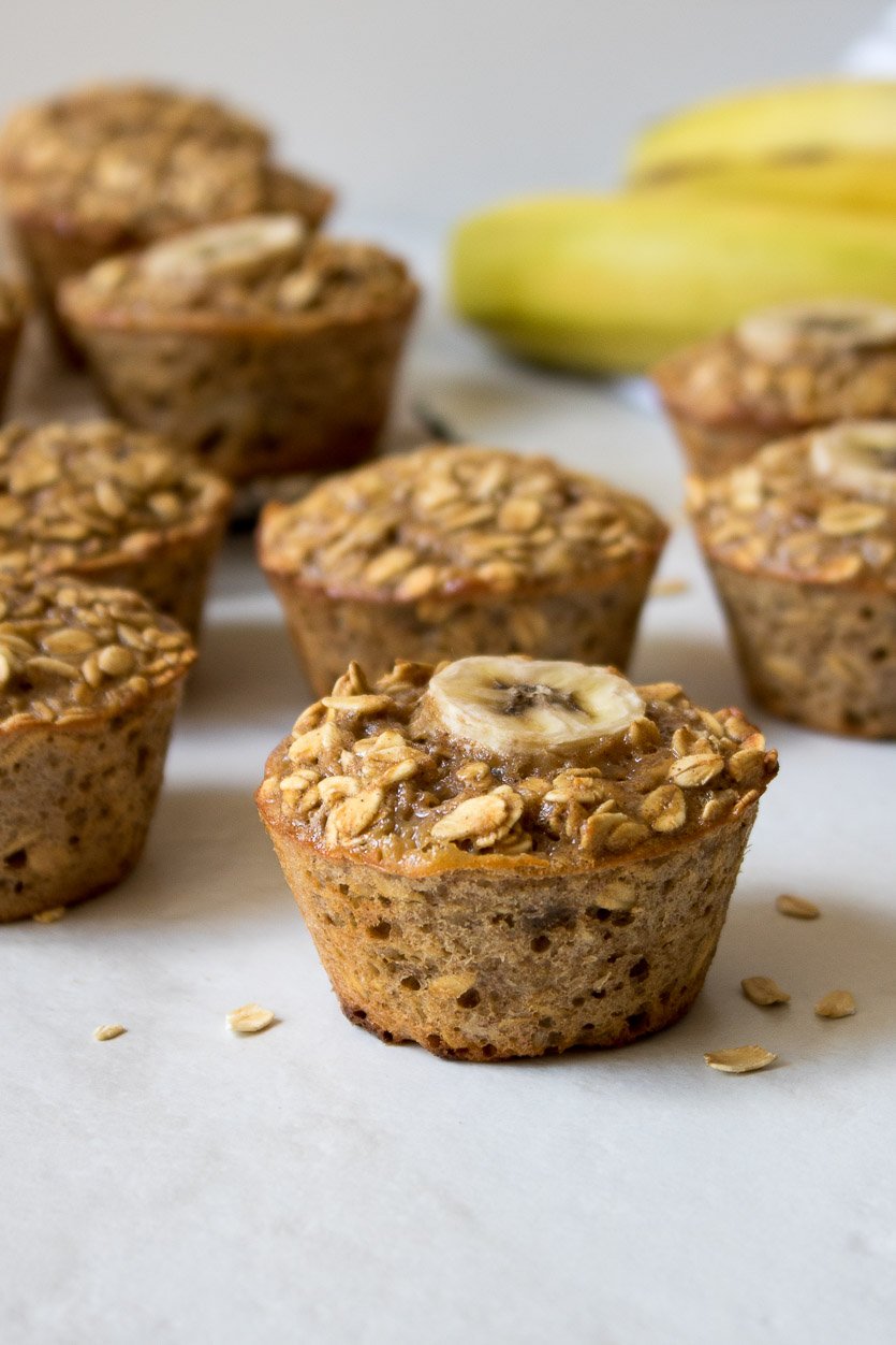 Oatmeal Baked Cups Banana