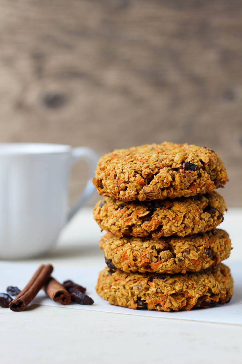 Cookies au gâteau aux carottes pour le petit-déjeuner