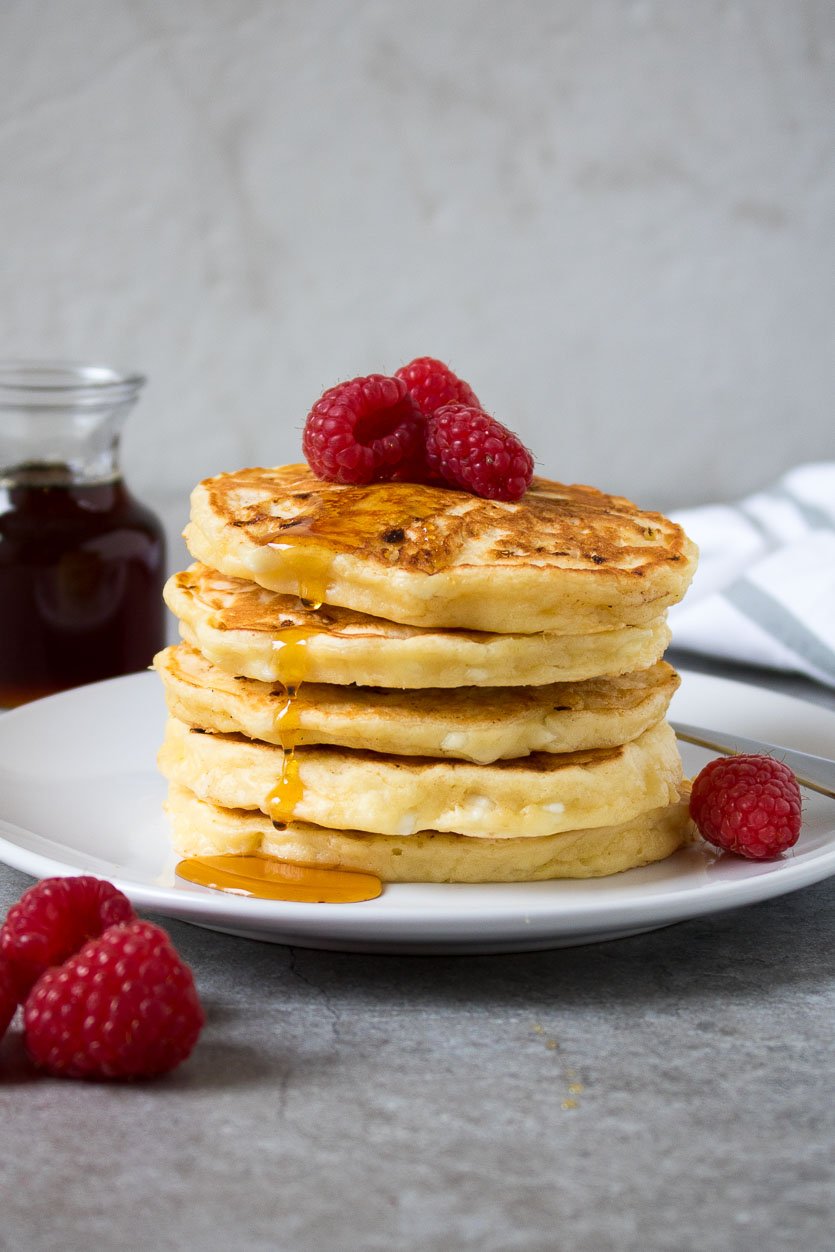 Healthy Cottage Cheese Pancakes