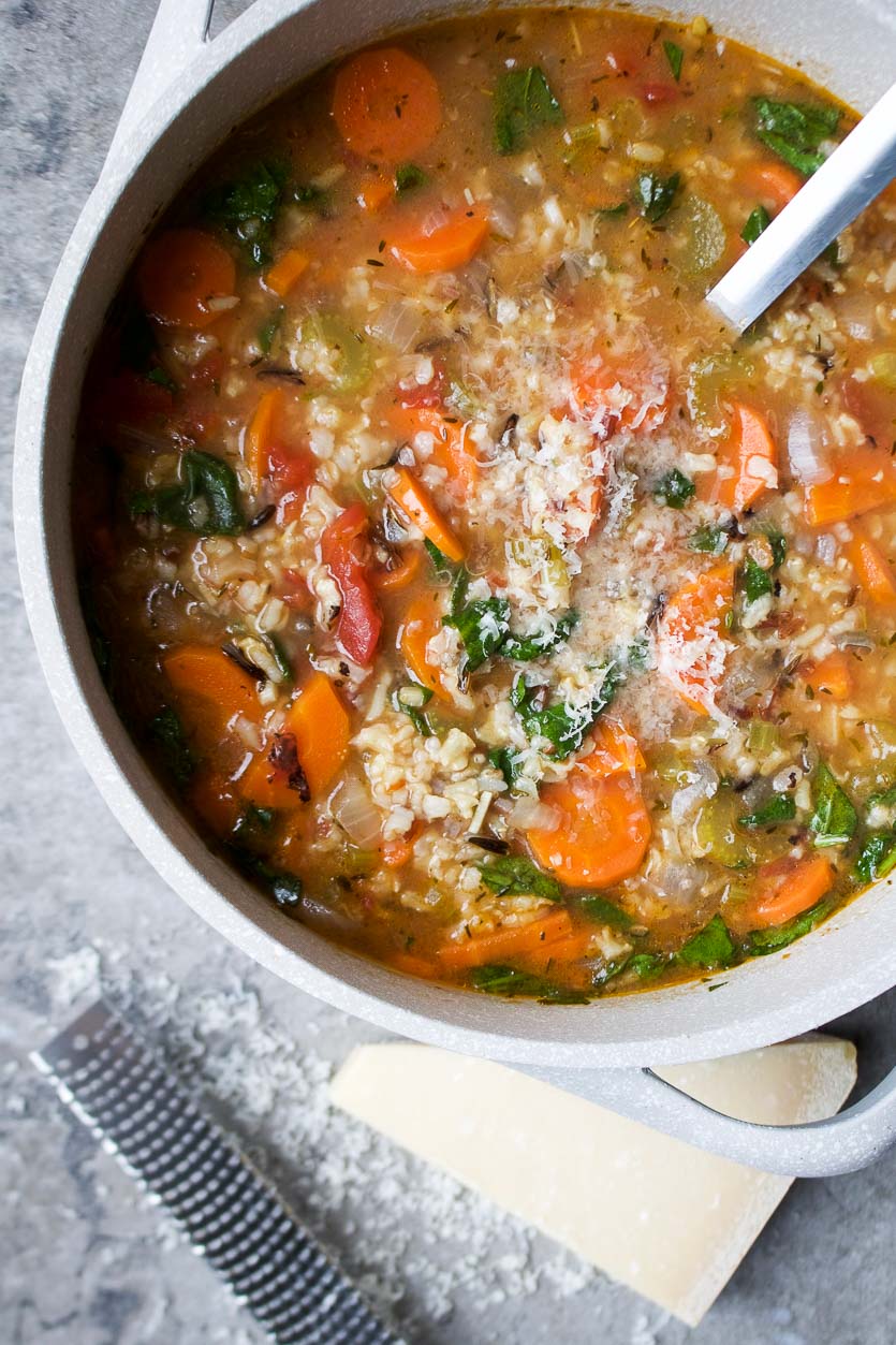 Wild Rice & Vegetable Soup