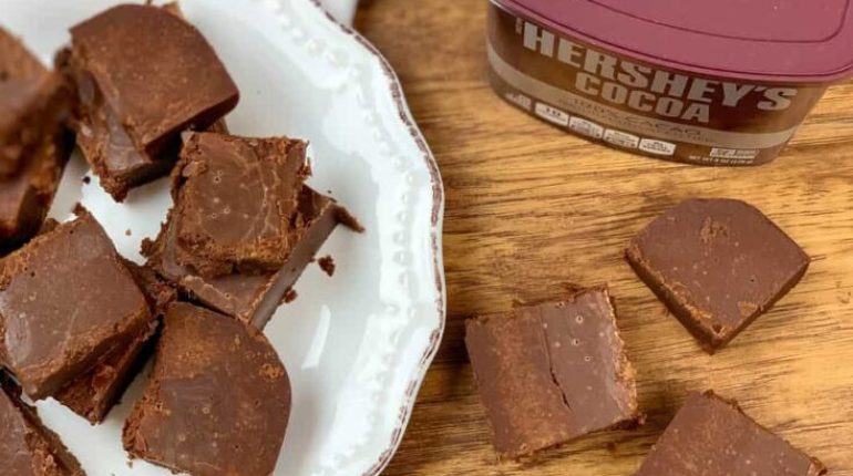 FAQs Hershey's Cocoa Fudge ingredients Instructions Recipe 