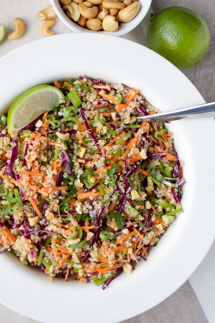 Make-Ahead Asian Quinoa Salad