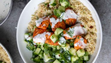 Quick and Healthy Salmon Quinoa Bowl Recipe
