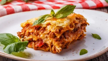 Cottage cheese lasagne