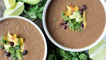 Spicy Black Bean Soup Recipe