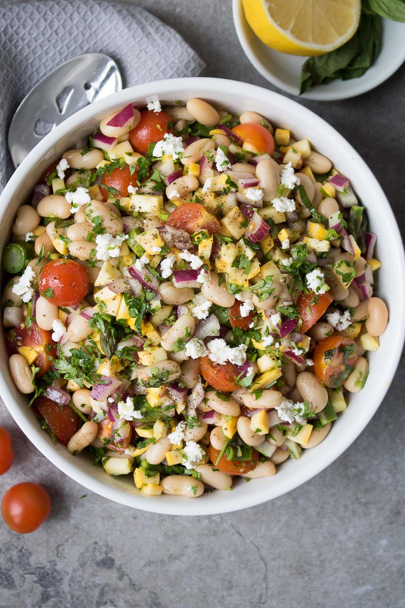 Salade de haricots d'été