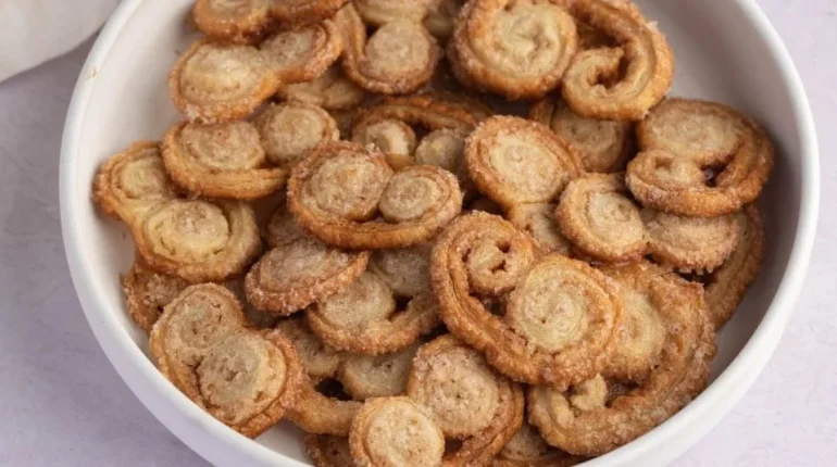 airtight container Baking tips cardamom Cinnamon Flavor freezing French pastry ingredients palmier cookies puff pastry Recipe room temperature storage 