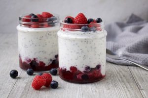 Berry and Chia Yogurt Parfait