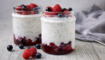 Berry and Chia Yogurt Parfait