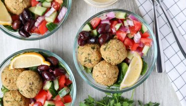 Oven-Baked Falafel Bowls