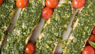 Quick and Easy Pesto Salmon Recipe