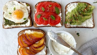 Ricotta Toast: 4 Ways