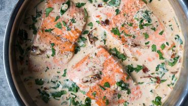 Creamy Tuscan Salmon Recipe