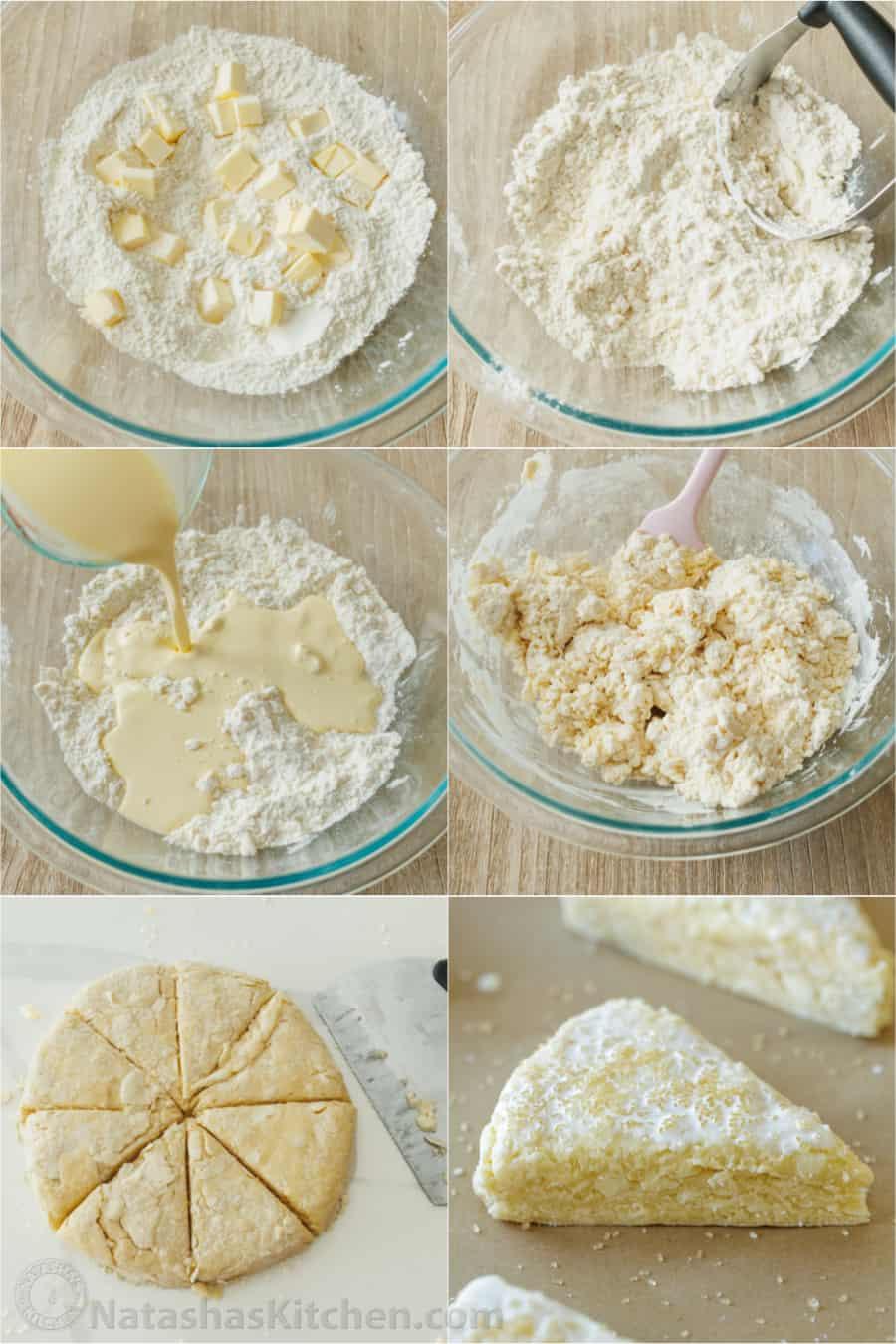 How to make classic scones step by step