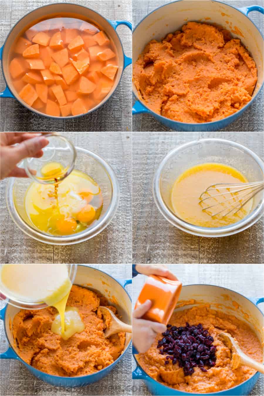 How to Make Sweet potato casserole step by step photos