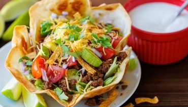 Crispy Taco Salad Shells