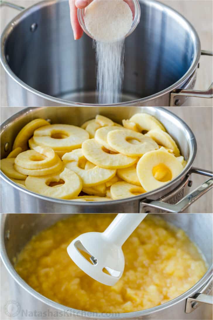 How to make applesauce step by step photo instructions