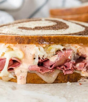 Reuben Sandwich with Homemade Russian Dressing