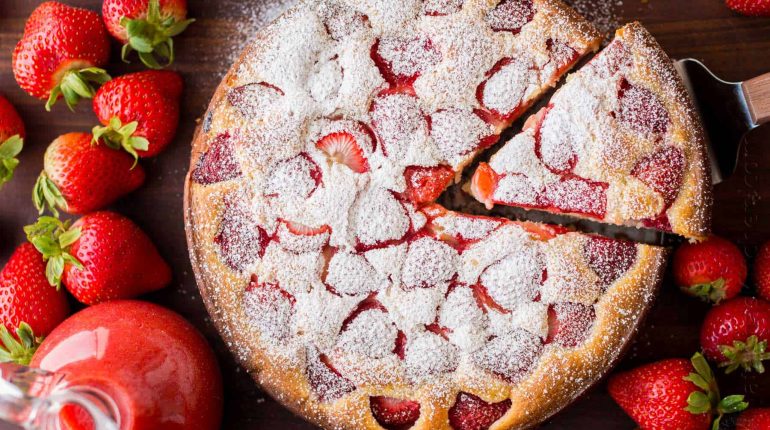 Baking dairy-free fresh strawberries Gluten-Free ingredients Pan Sizes Recipe Strawberry Cake Strawberry Recipes. Strawberry Sauce Substitutes tips 