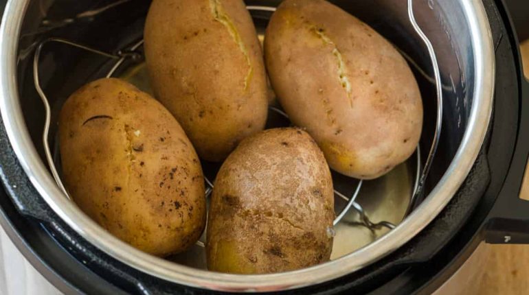 air fryer baked potatoes Cooking cooking tips Instant Pot Baked Potatoes Instant Pot recipes make-ahead potato varieties pressure cooker time chart. 