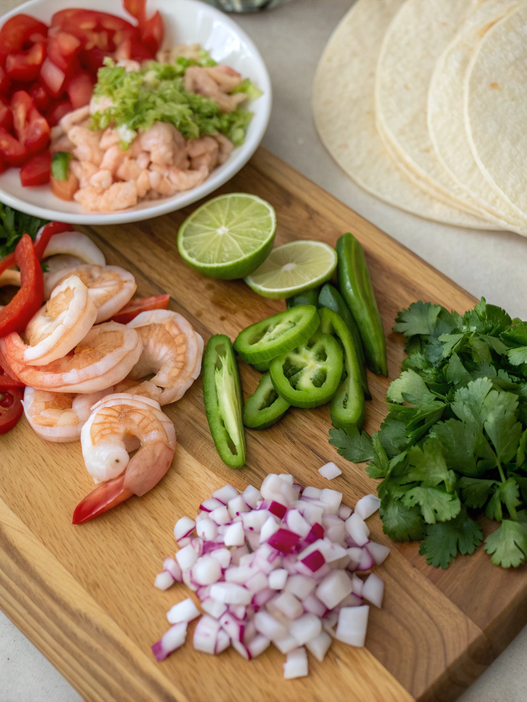 spicy shrimp tacos recipe ingredients
