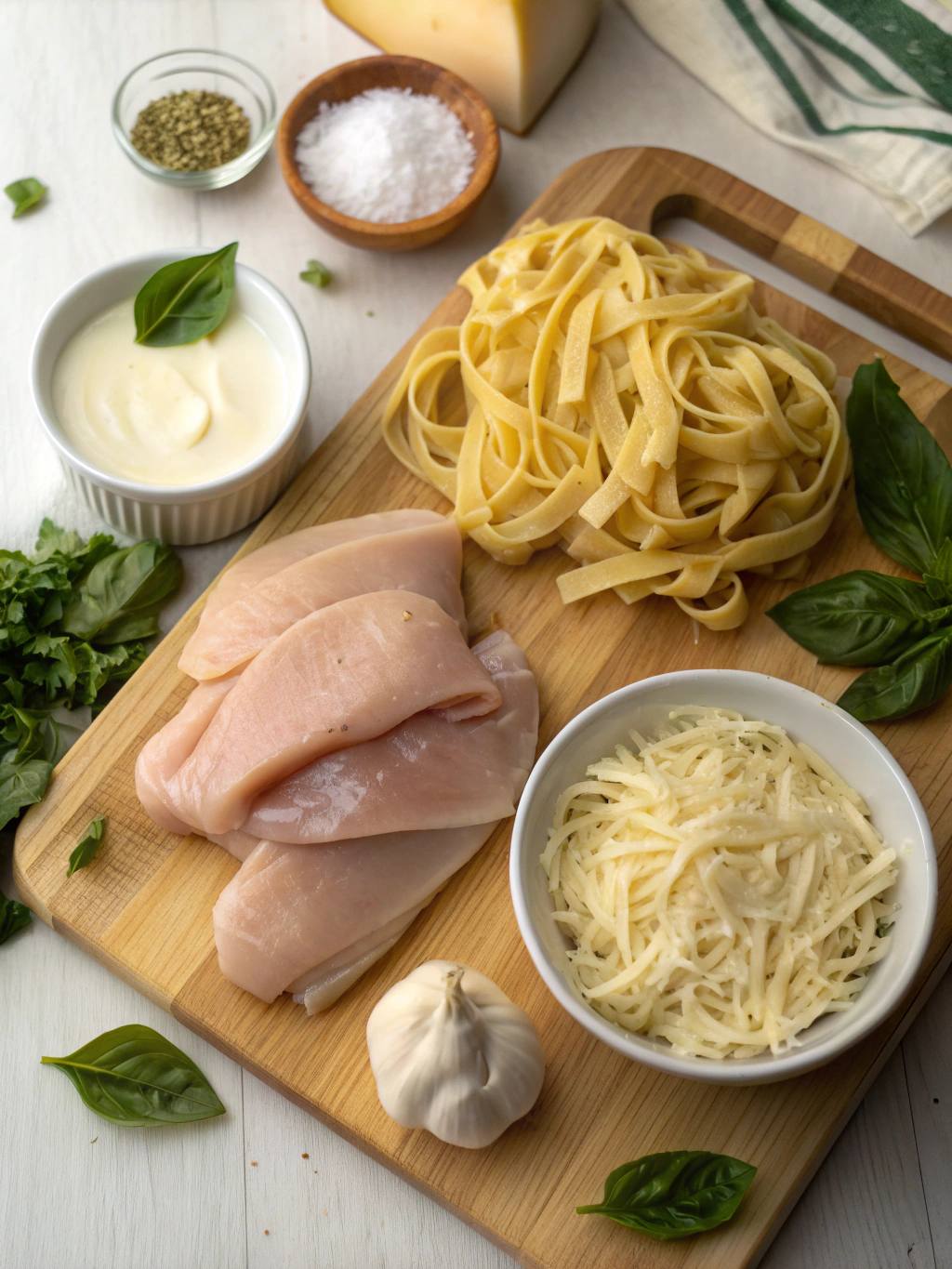 creamy chicken alfredo recipe ingredients
