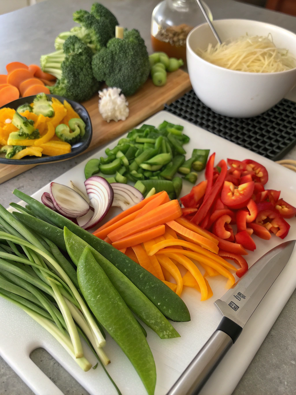 quick veggie stir-fry recipe ingredients